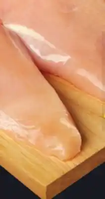 IGA Fresh boneless chicken breasts offer