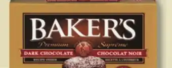 IGA Baker's baking chocolate offer