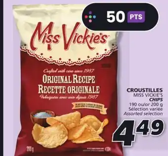 IGA Miss vickie's chips offer