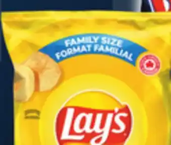 IGA Lay's format familial chips offer