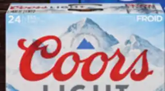 IGA Coors light beer offer