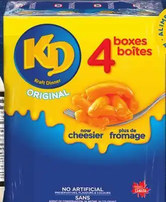 IGA Kraft dinner offer