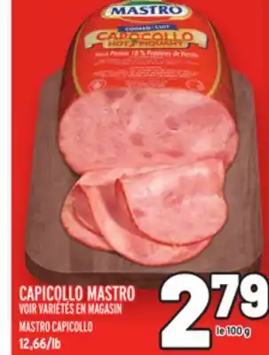 Metro Capicollo mastro | mastro capicollo offer