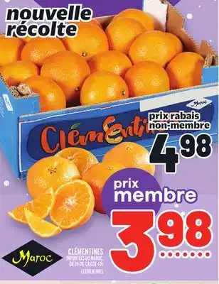 Metro Clémentines | clementines offer