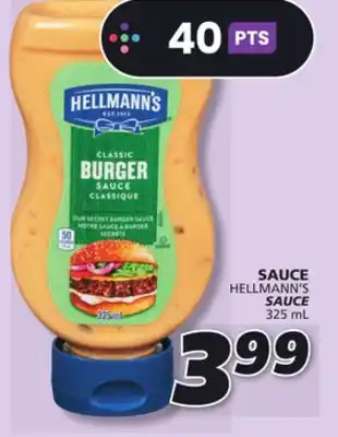 IGA Hellmann's sauce offer