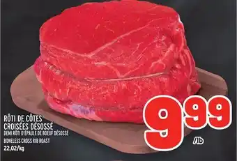 Metro Rôti de côtes croisées désossé | boneless cross rib roast offer