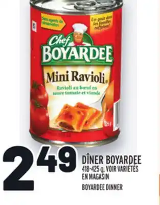 Metro Dîner boyardee | boyardee dinner offer