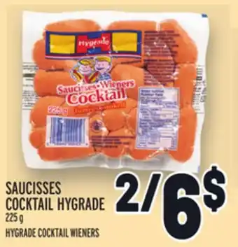Metro Saucisses cocktail hygrade | hygrade cocktail wieners offer