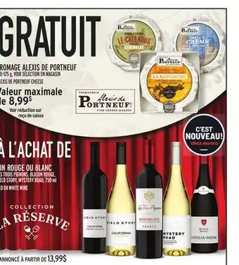 Metro Fromage alexis de portneuf | alexis de portneuf cheese offer