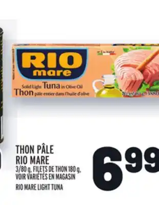 Metro Thon pâle rio mare | rio mare light tuna offer
