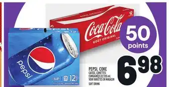 Metro Pepsi, coke | soft drink offer