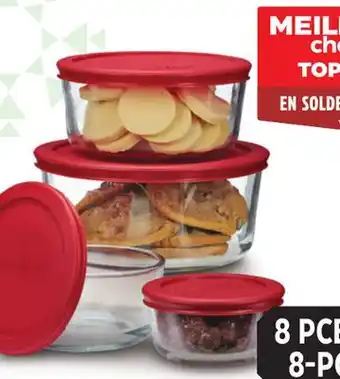 Canadian Tire Anchor hocking glass food storage set 1, 2, 4 and 7 cup sizes offer