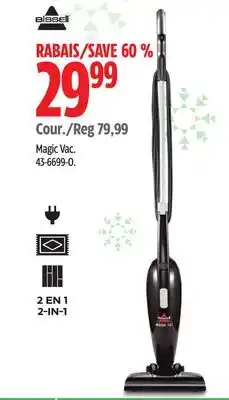 Canadian Tire Bissell magic vac offer