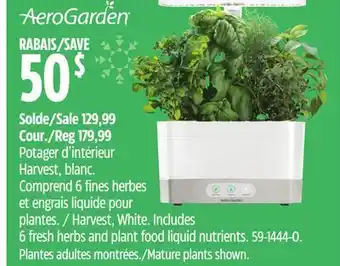 Canadian Tire Scotts harvest, white offer