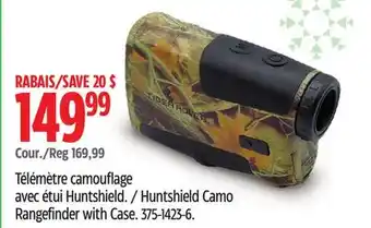 Canadian Tire Huntshield camo rangefinder with case offer