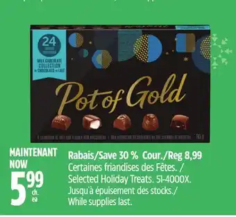 Canadian Tire Hershey's selected holiday treats offer