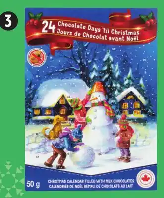 Canadian Tire Jtl chocolate advent calendar offer