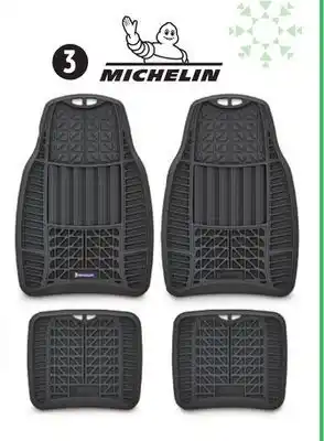 Canadian Tire Michelin all-weather floor mats, 4-pc black offer