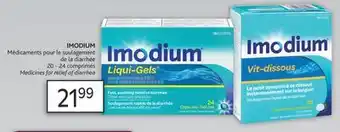 Brunet Imodium médicaments pour le soulagement de la diarrhée offer