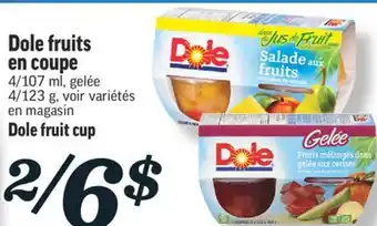 Marché Richelieu Dole fruits en coupe | dole fruit cup offer