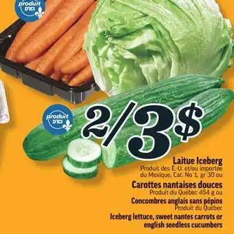 Marché Richelieu Laitue iceberg | iceberg lettuce offer