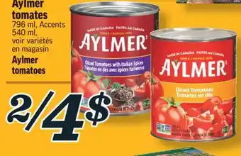 Marché Richelieu Aylmer tomates | aylmer tomatoes offer