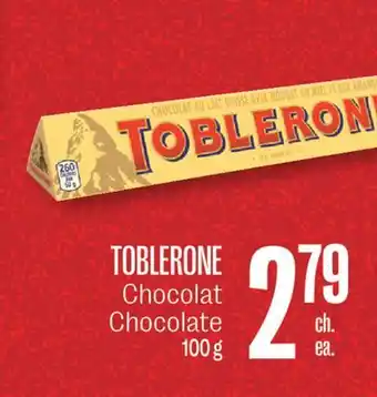 Jean Coutu Toblerone chocolate offer