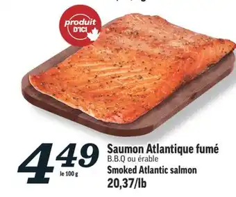Marché Richelieu Saumon atlantique fumé | smoked atlantic salmon offer