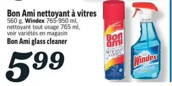 Marché Richelieu Bon ami nettoyant à vitres | bon ami glass cleaner offer