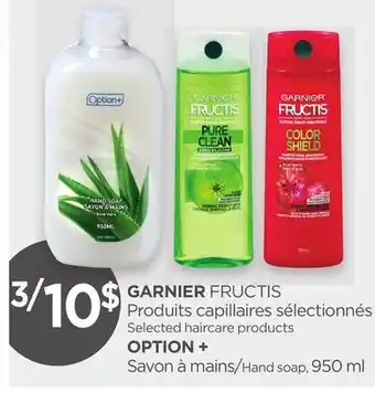 Proxim Garnier fructis, option + offer