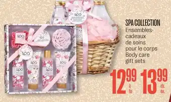 Jean Coutu Spa collection body care gift sets offer