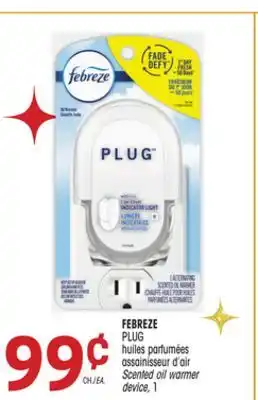 Uniprix Febreze plug huiles parfumées assainisseur d'air/ scented oil warmer device offer