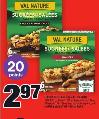 Super C Barres granola val nature | nature valley granola bars offer