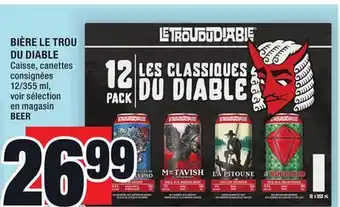 Super C Bière le trou du diable | beer offer