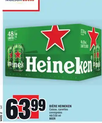 Super C Bière heineken | beer offer