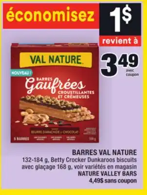 Super C Barres val nature | nature valley bars offer