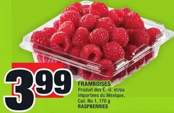 Super C Framboises | raspberries offer