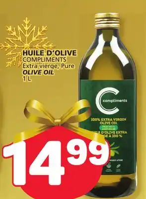 Marché Bonichoix Compliments extra vierge, pure olive oil offer