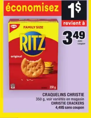 Super C Craquelins christie | christie crackers offer