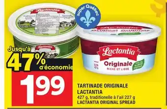 Super C Tartinade originale lactantia | lactantia original spread offer