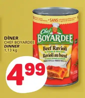 Marché Bonichoix Chef boyardee dinner offer