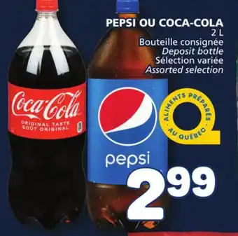 Marché Bonichoix Pepsi or coca-cola offer