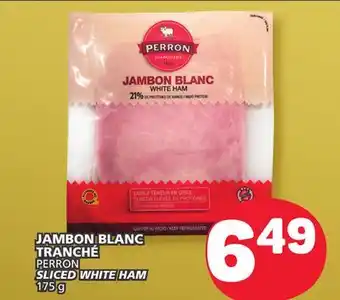 Marché Bonichoix Perron sliced white ham offer