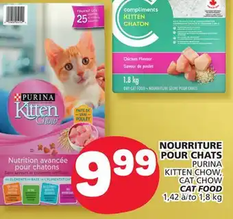 Marché Bonichoix Purina kitten chow, cat chow cat food offer
