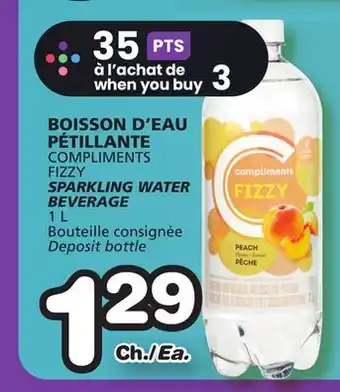 Marches Tradition Compliments fizzy sparkling water beverage offer