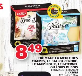 Marches Tradition Fromagerie rang 9 cheese offer