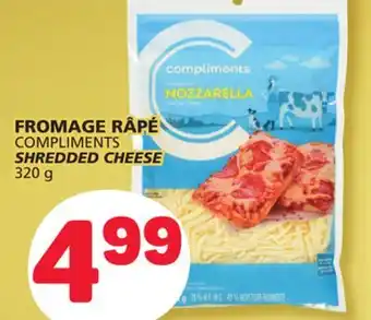 Marché Bonichoix Compliments shredded cheese offer
