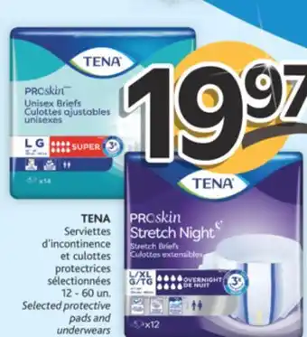 Brunet Tena serviettes d'incontinence et culottes protectrices sélectionnées offer