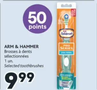 Brunet Arm & hammer brosses à dents sélectionnées offer