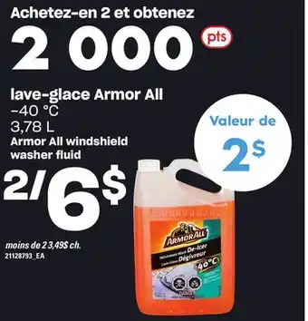 Provigo Lave-glace armor all, 3,78 l offer